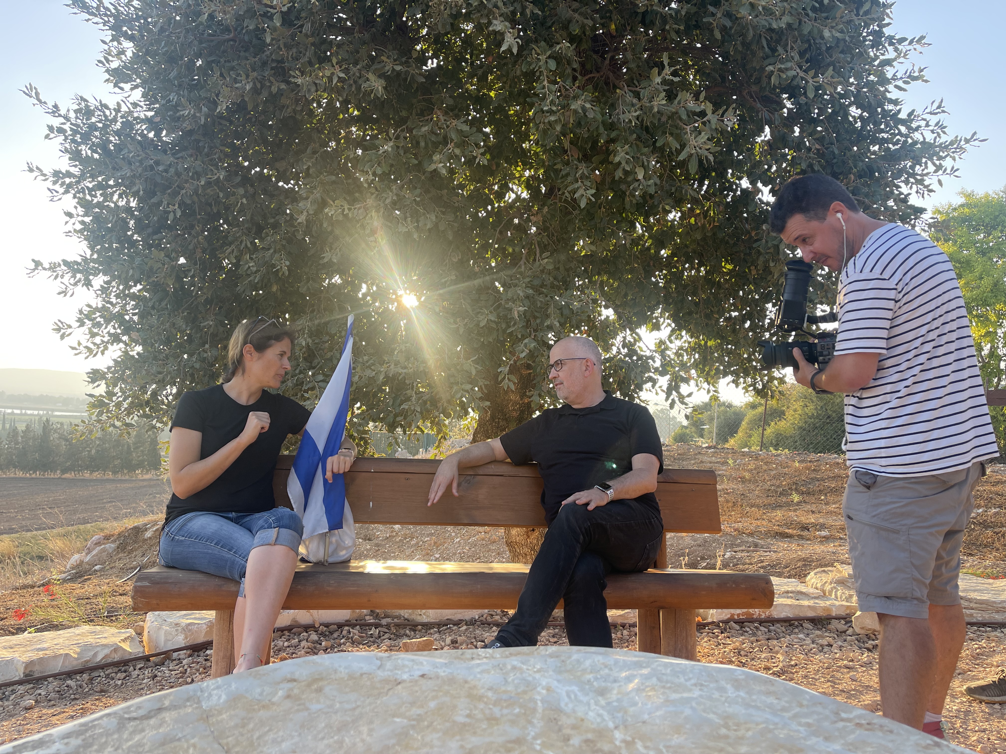 צילום ראיון בשעת הזהב